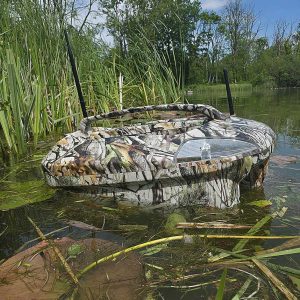 nd bait boat sonar installation